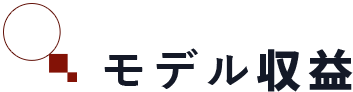モデル収益